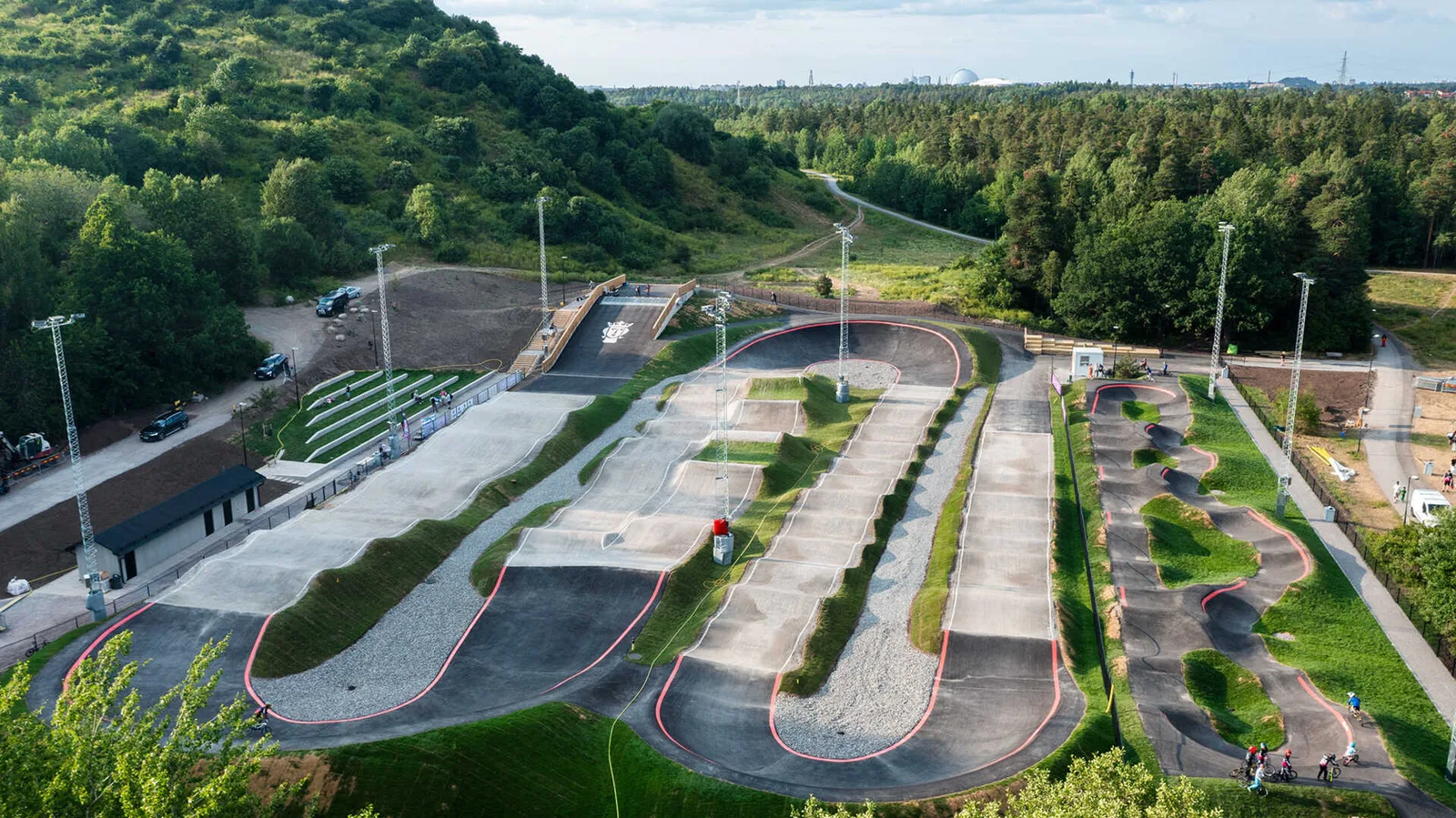 Opening of the Stockholm BMX Arena & Pump Track